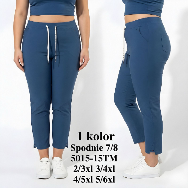 Spodnie damskie 7/8 Roz 2XL-6XL, Mix Kolor Paczka 10 szt